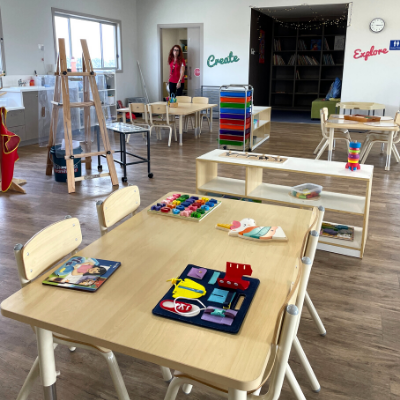Whittlesea YMCA classroom featuring hands-on learning for children