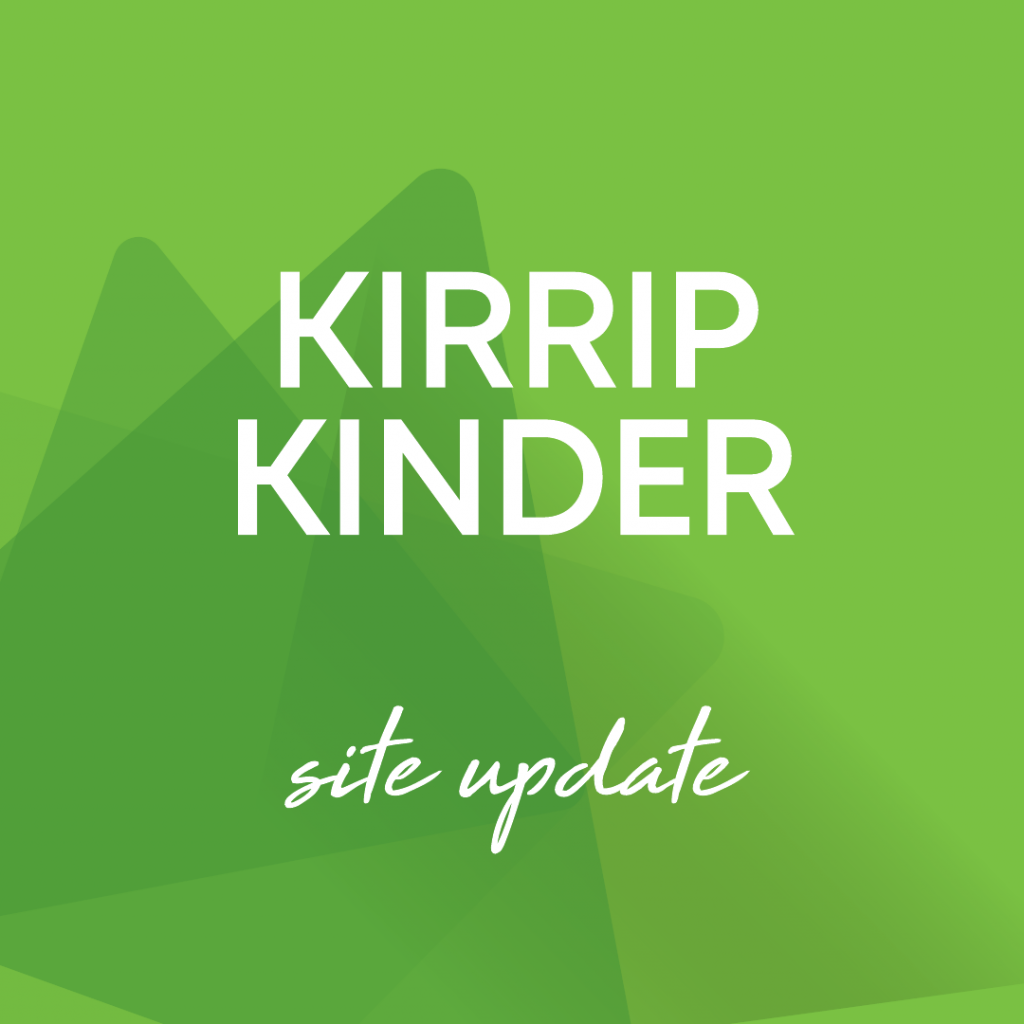 kirrip kinder update
