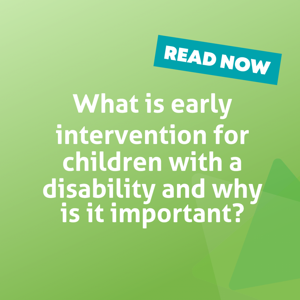 What is early intervention?