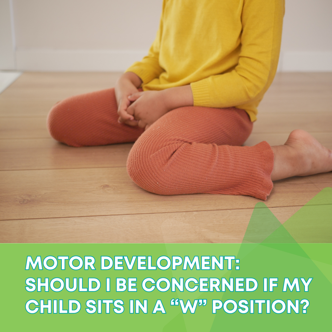 alt="Child sitting in W position"